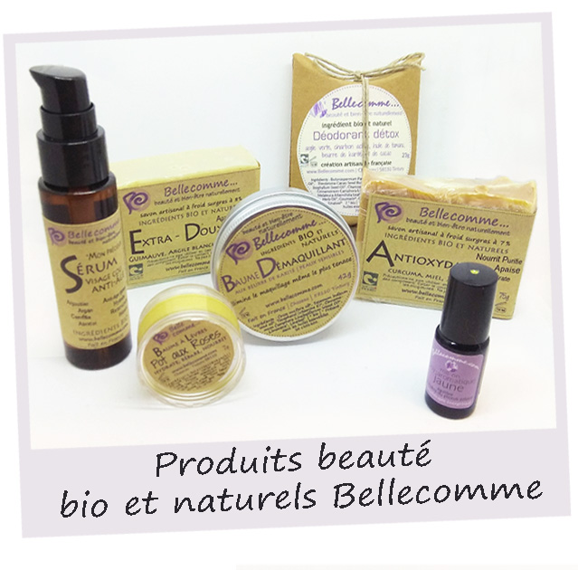 Produits beauté bio et naturelles Bellecomme