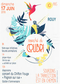 Marché du colibri fête ses 10 ans