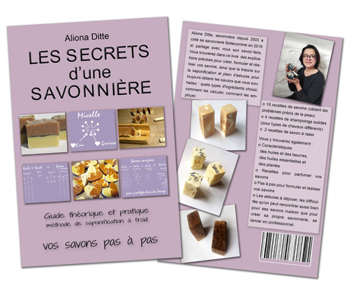 Livre Les secrets d'une savonnière. Vos savons pas à pas