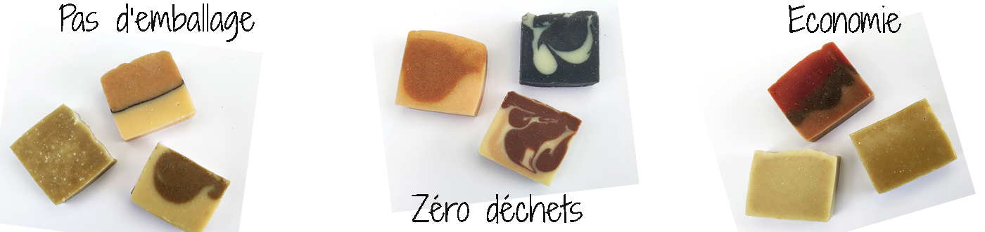 savons non emballés