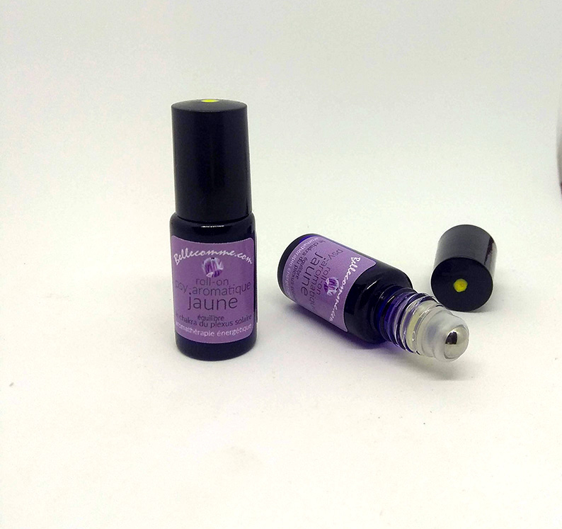 psy-aromatique Jaune, chakra du plexus solaire