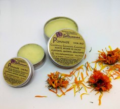 Baume bio Calendula, Guimauve, Argan, Karité et beurre de cacao